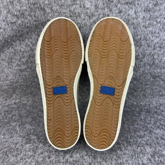 ✅Keds Womens 7.5 Perforated Slip-On Sneakers Gray Casual Comfort Shoes WH60960 - Picture 4 of 11